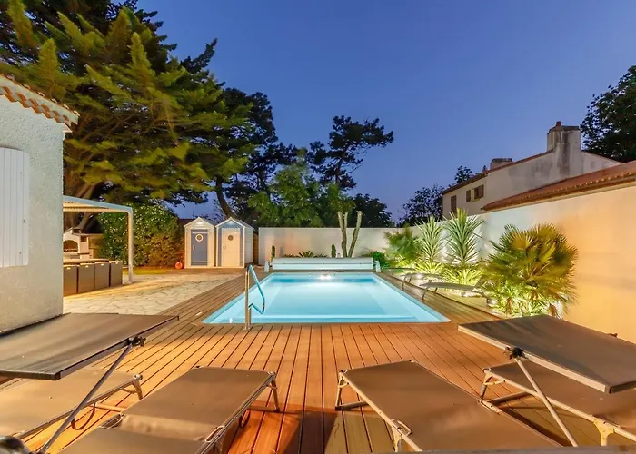 빌라 Avec Piscine Chaufee Et Brétignolles-sur-Mer