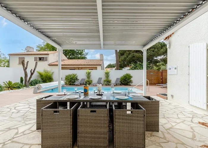 빌라 Avec Piscine Chaufee Et Brétignolles-sur-Mer